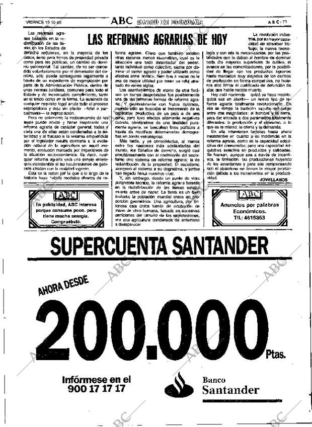 ABC SEVILLA 19-10-1990 página 71