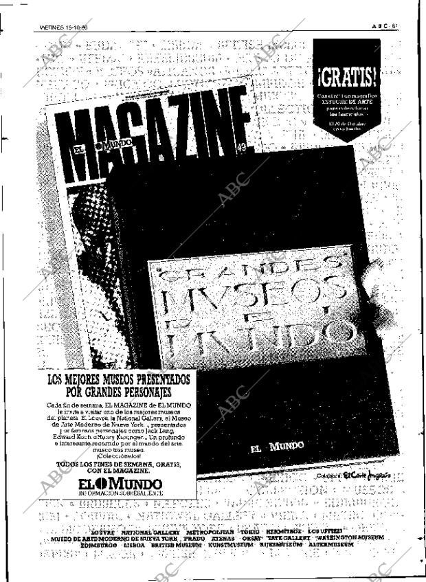 ABC SEVILLA 19-10-1990 página 81