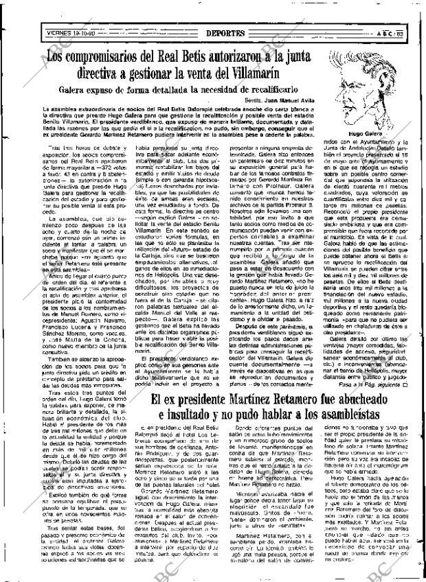 ABC SEVILLA 19-10-1990 página 83