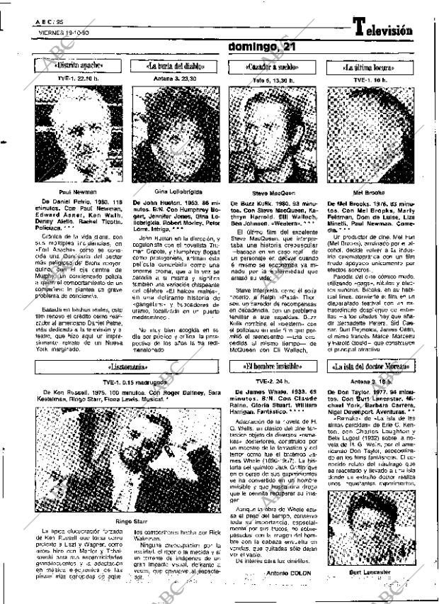 ABC SEVILLA 19-10-1990 página 95