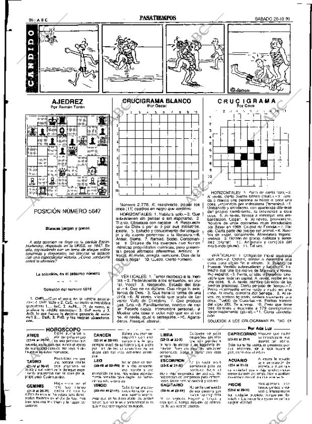 ABC SEVILLA 20-10-1990 página 86