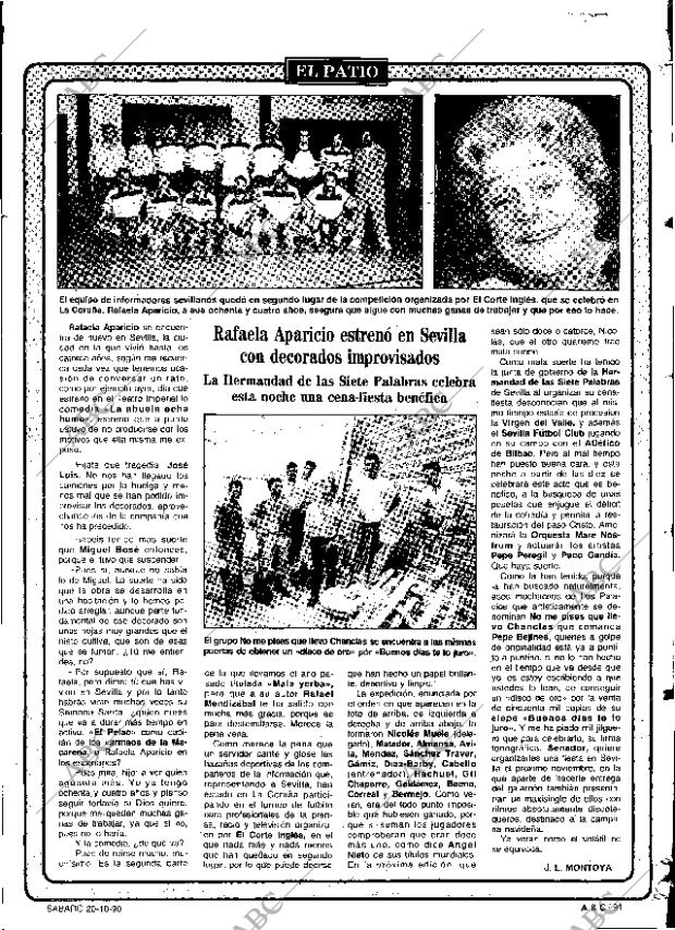 ABC SEVILLA 20-10-1990 página 91