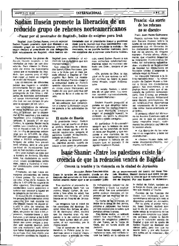 ABC SEVILLA 23-10-1990 página 25