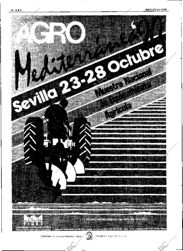 ABC SEVILLA 23-10-1990 página 34