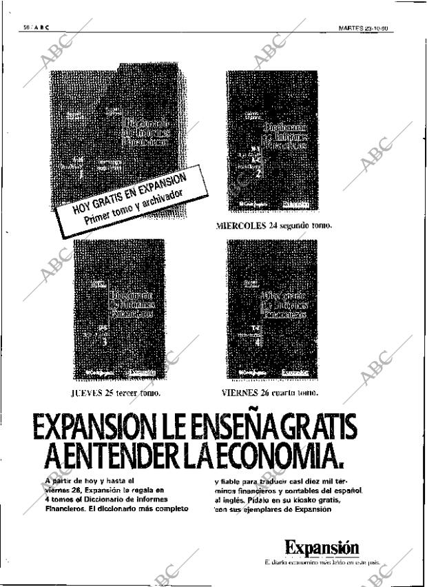 ABC SEVILLA 23-10-1990 página 56