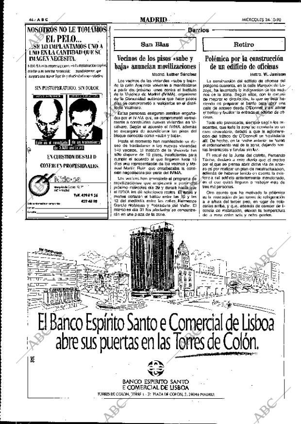 ABC MADRID 24-10-1990 página 44