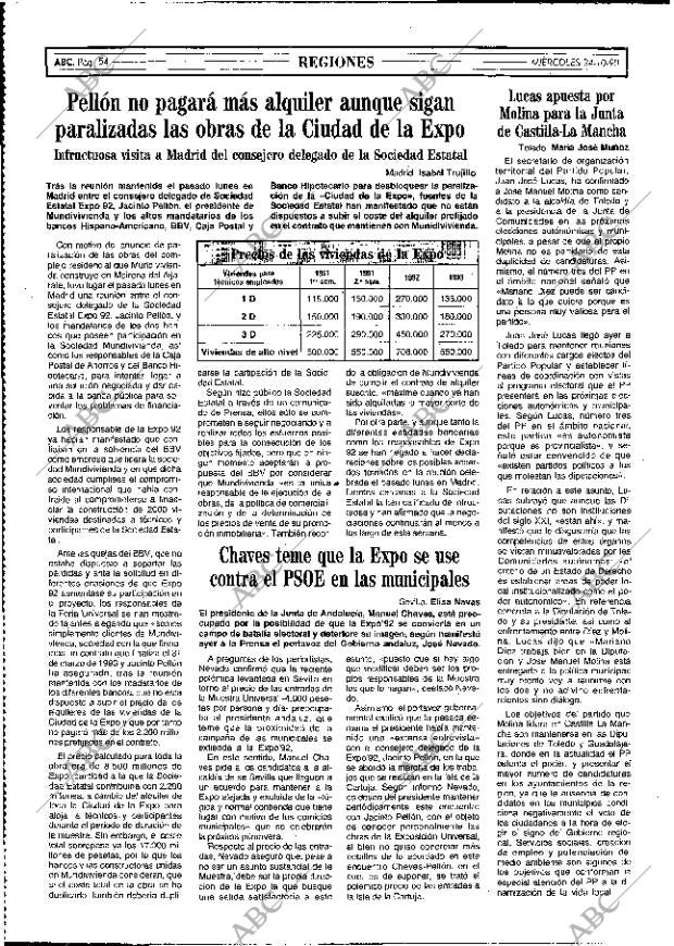 ABC MADRID 24-10-1990 página 54