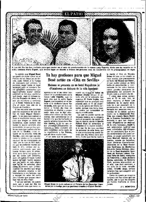 ABC SEVILLA 24-10-1990 página 107