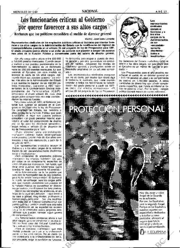 ABC SEVILLA 24-10-1990 página 21