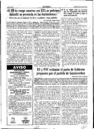 ABC SEVILLA 24-10-1990 página 22