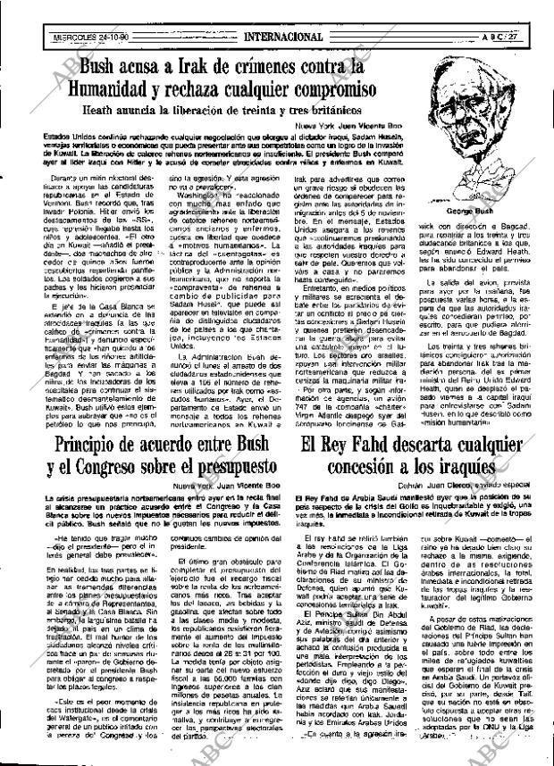 ABC SEVILLA 24-10-1990 página 27