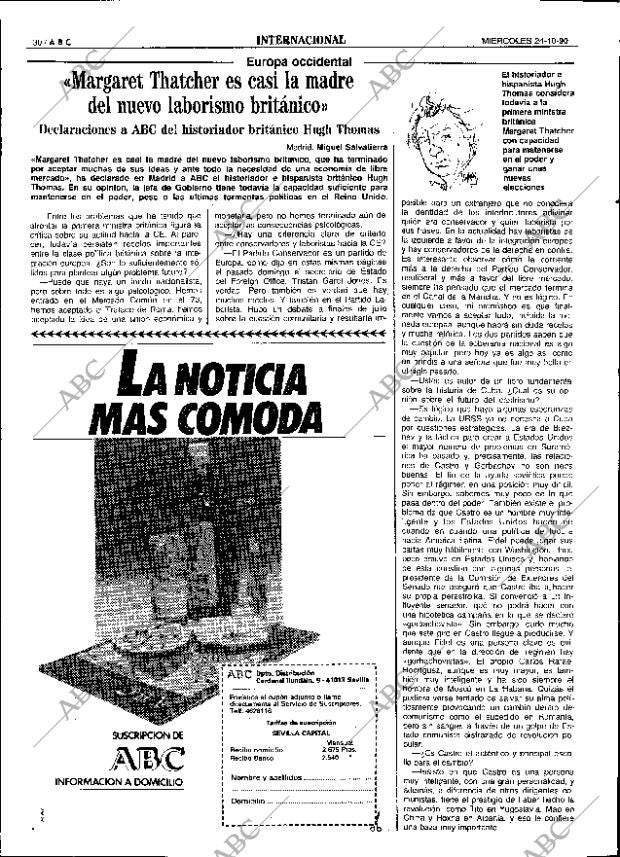 ABC SEVILLA 24-10-1990 página 30