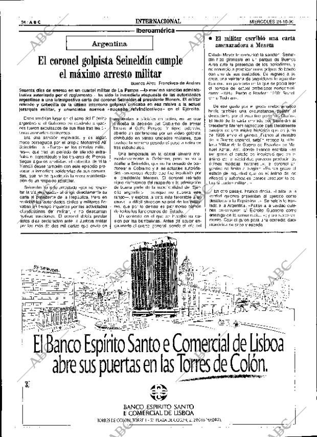 ABC SEVILLA 24-10-1990 página 34