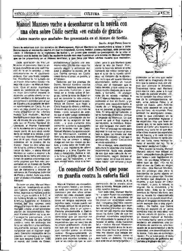 ABC SEVILLA 24-10-1990 página 59