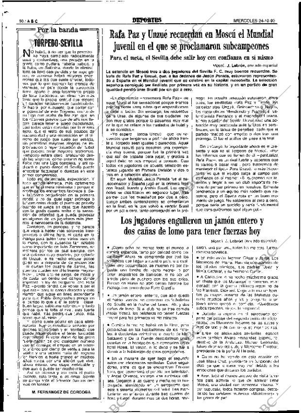 ABC SEVILLA 24-10-1990 página 80