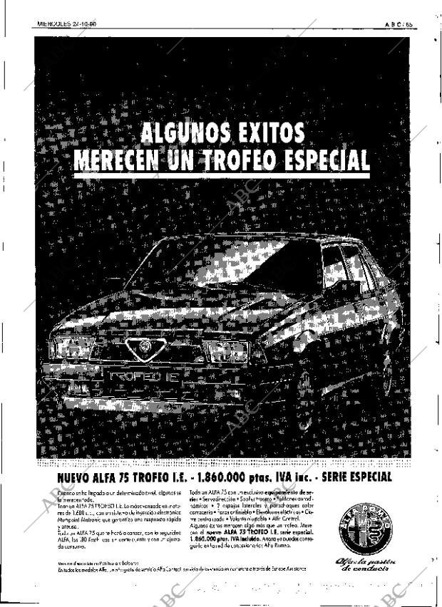 ABC SEVILLA 24-10-1990 página 85