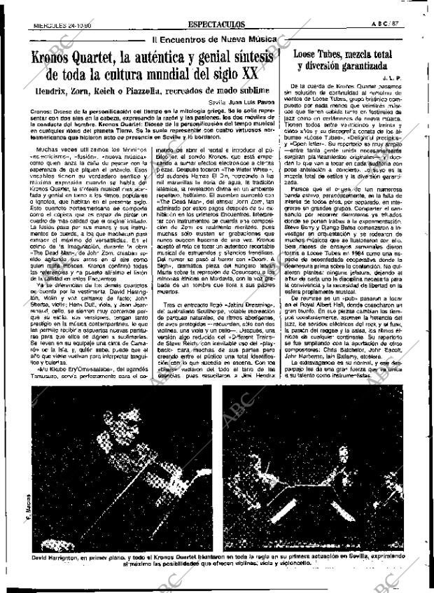 ABC SEVILLA 24-10-1990 página 87