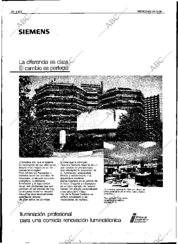 ABC SEVILLA 24-10-1990 página 88