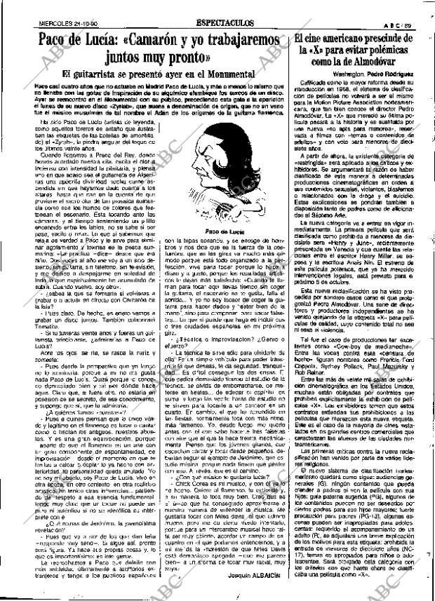 ABC SEVILLA 24-10-1990 página 89