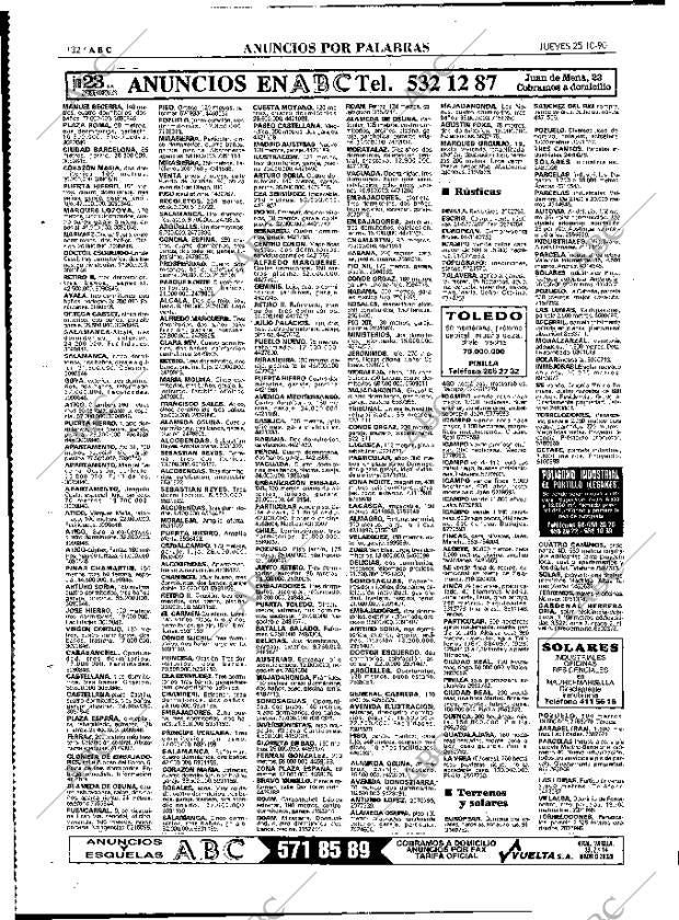ABC MADRID 25-10-1990 página 132