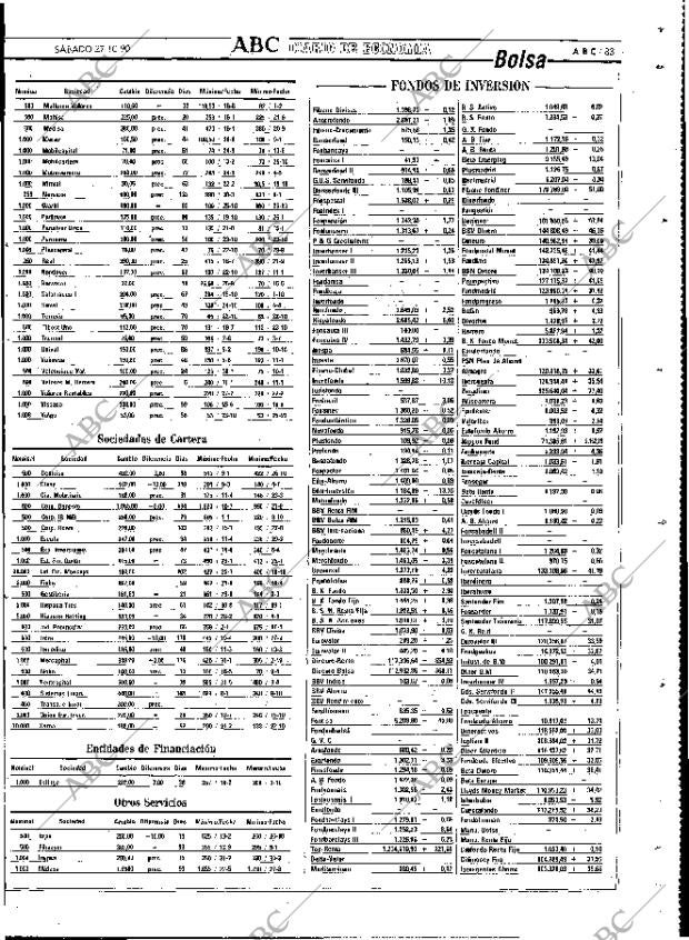 ABC MADRID 27-10-1990 página 83