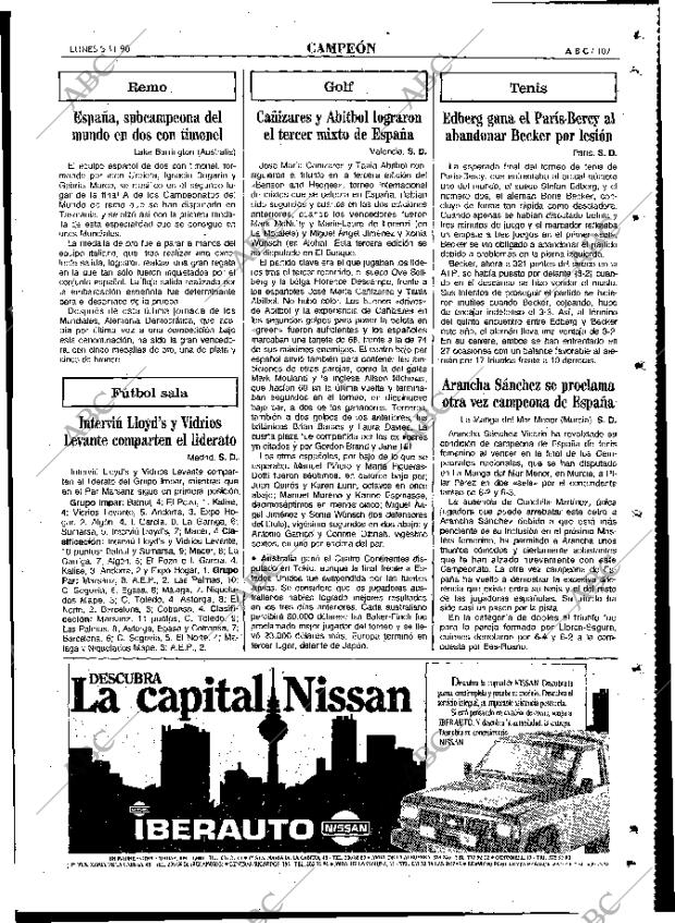 ABC MADRID 05-11-1990 página 107