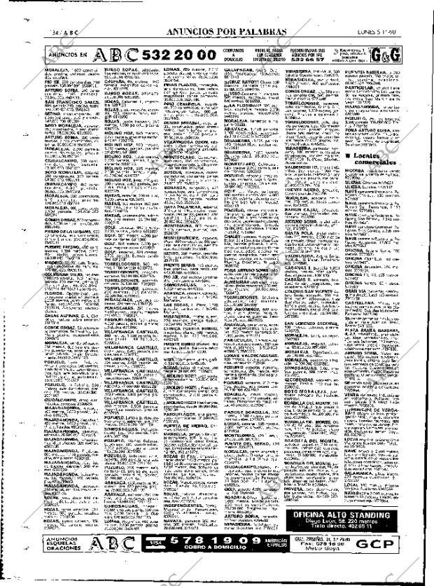 ABC MADRID 05-11-1990 página 134