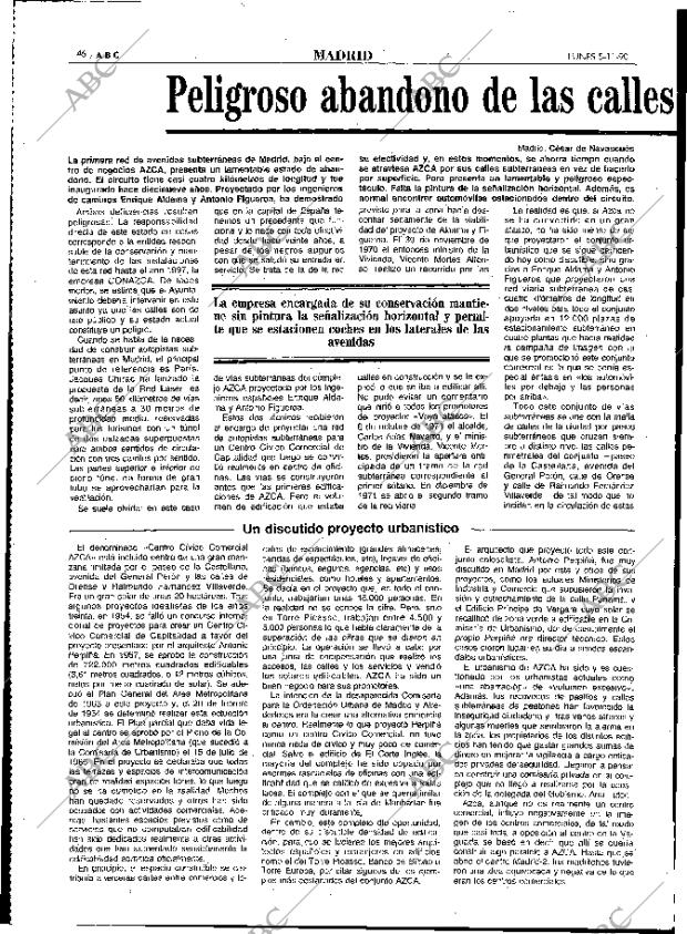 ABC MADRID 05-11-1990 página 46