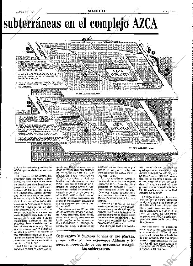 ABC MADRID 05-11-1990 página 47