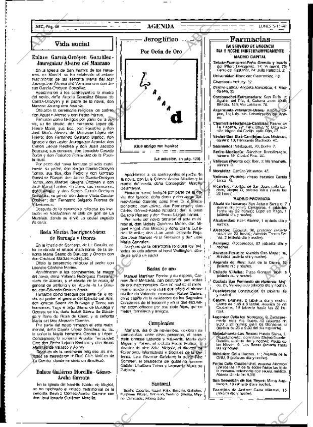 ABC MADRID 05-11-1990 página 48