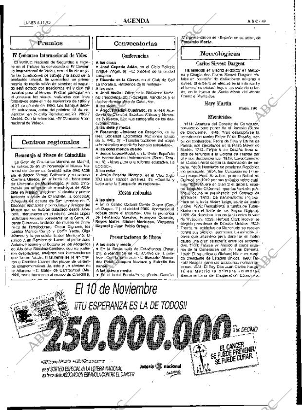 ABC MADRID 05-11-1990 página 49