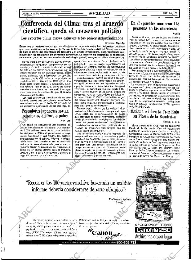 ABC MADRID 05-11-1990 página 63