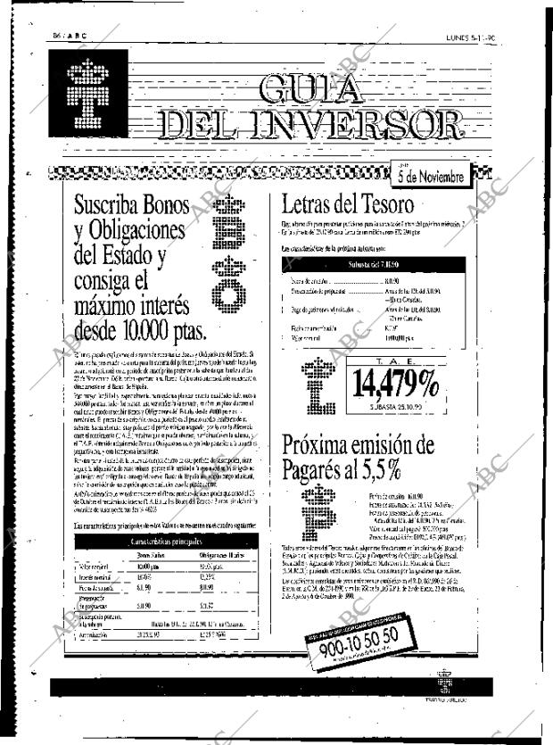 ABC MADRID 05-11-1990 página 86