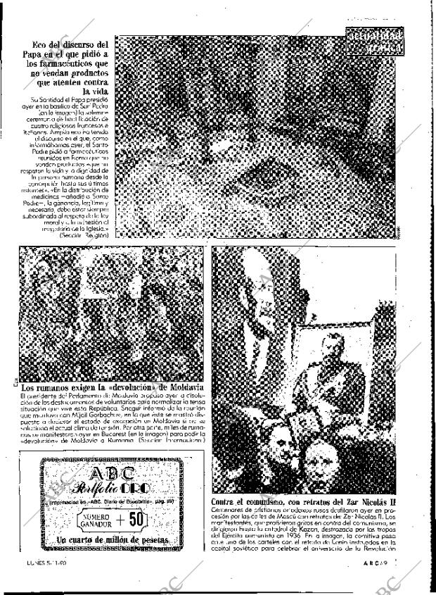ABC MADRID 05-11-1990 página 9
