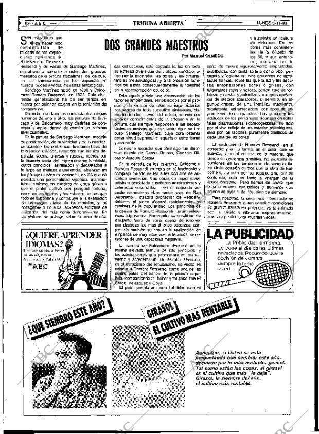 ABC SEVILLA 05-11-1990 página 104