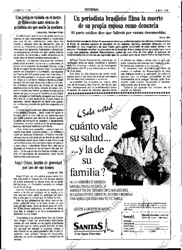 ABC SEVILLA 05-11-1990 página 109