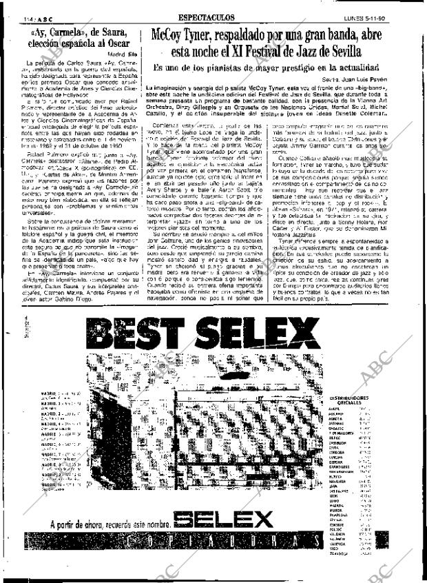 ABC SEVILLA 05-11-1990 página 114