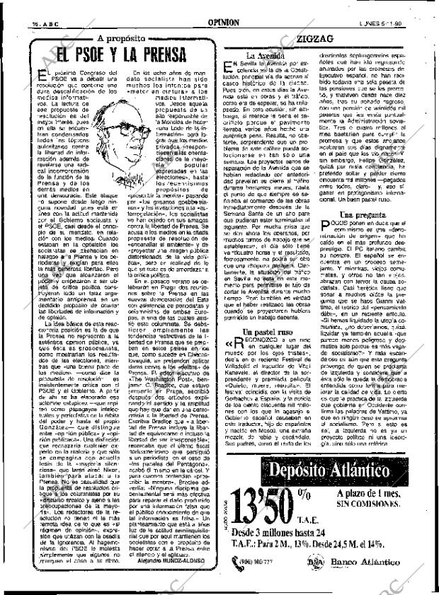 ABC SEVILLA 05-11-1990 página 16