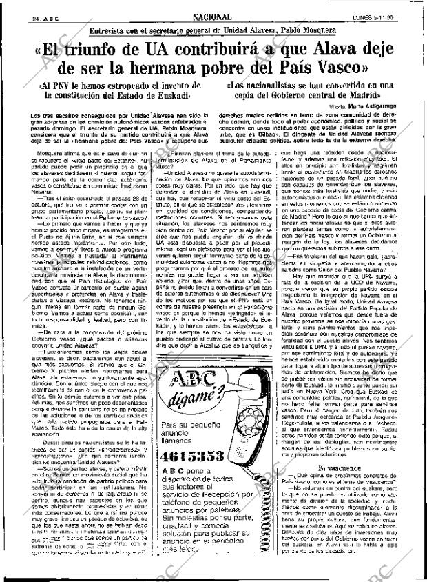 ABC SEVILLA 05-11-1990 página 24