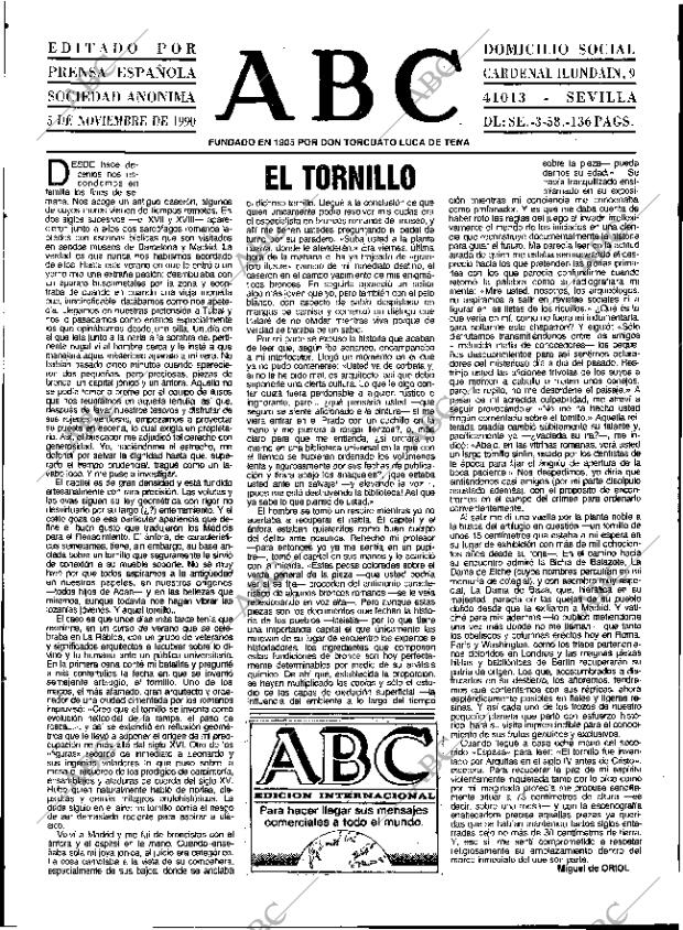 ABC SEVILLA 05-11-1990 página 3