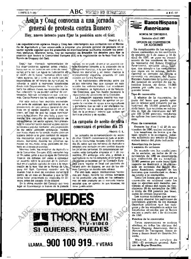 ABC SEVILLA 05-11-1990 página 97