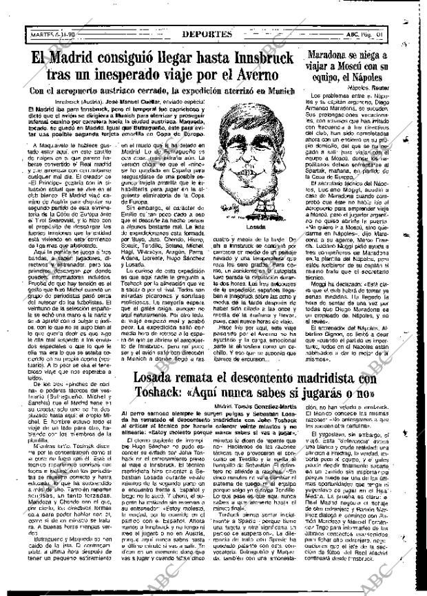 ABC MADRID 06-11-1990 página 101