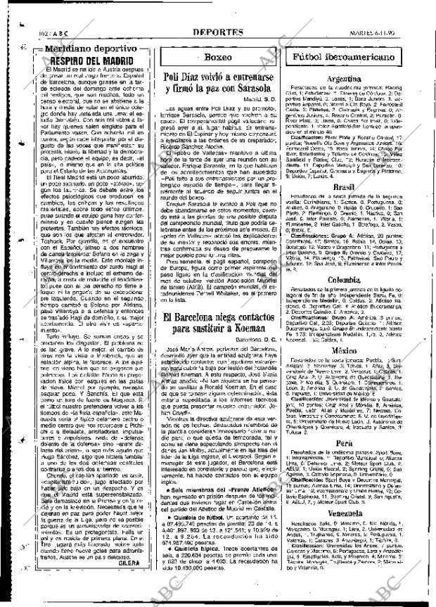 ABC MADRID 06-11-1990 página 102