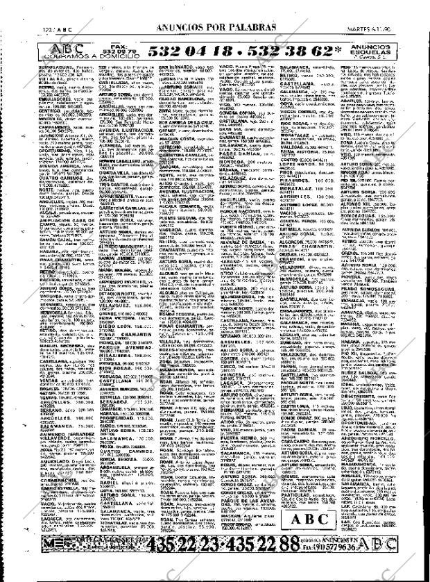 ABC MADRID 06-11-1990 página 122