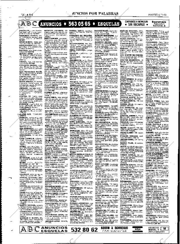 ABC MADRID 06-11-1990 página 128