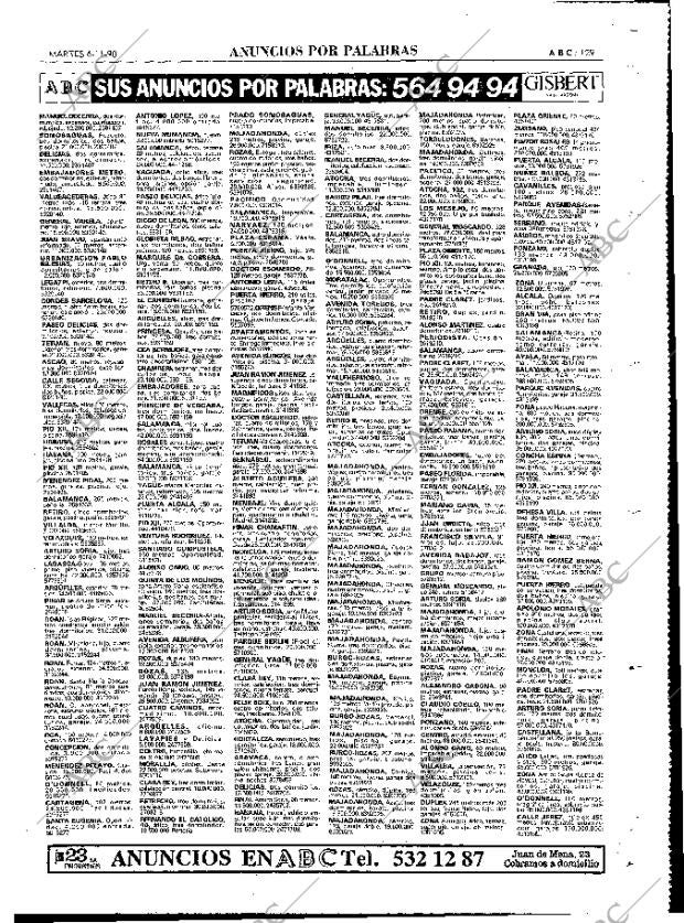 ABC MADRID 06-11-1990 página 129