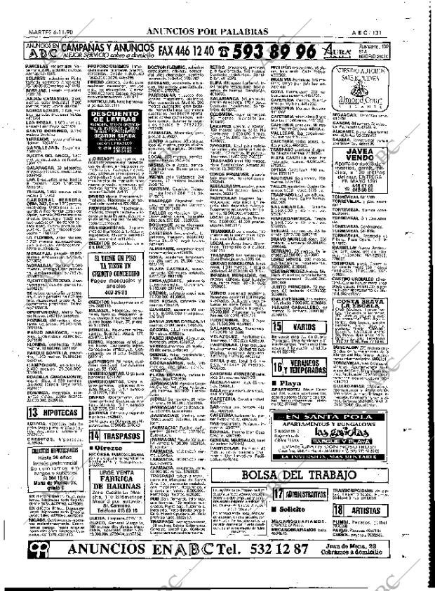ABC MADRID 06-11-1990 página 131