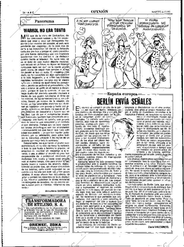 ABC MADRID 06-11-1990 página 24