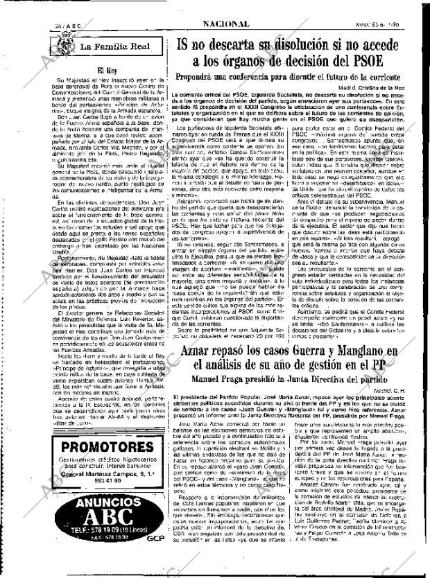 ABC MADRID 06-11-1990 página 26