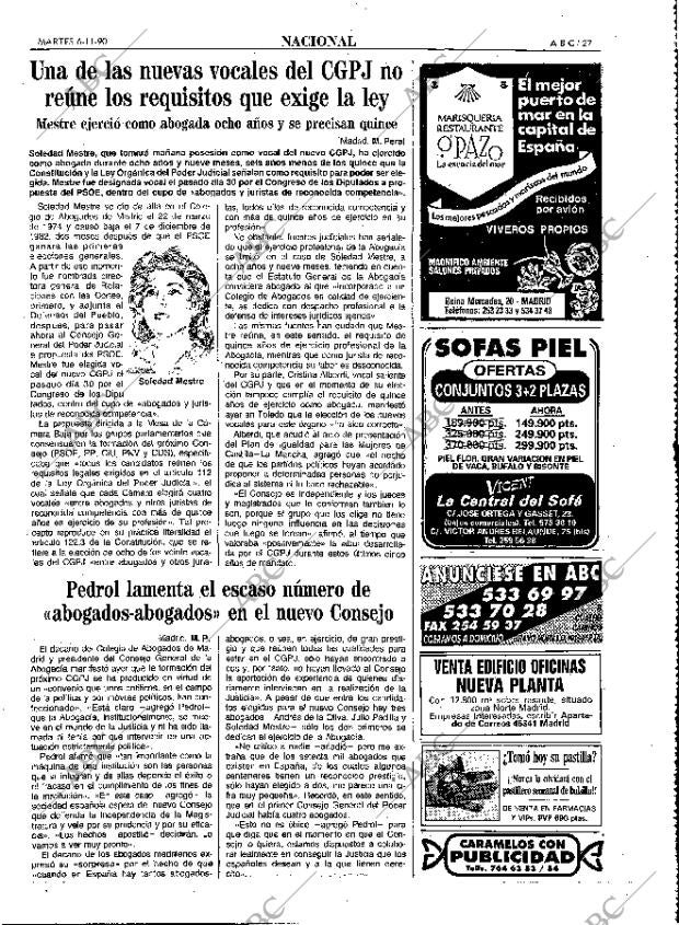 ABC MADRID 06-11-1990 página 27